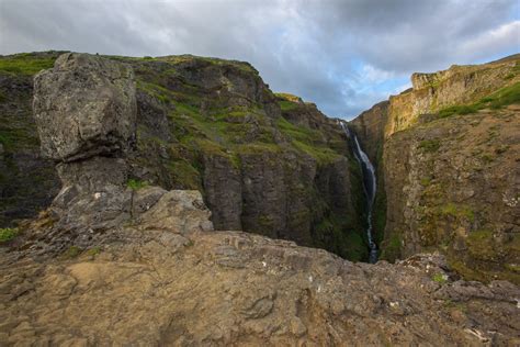 The Glymur Waterfall Iceland Petr Šimon