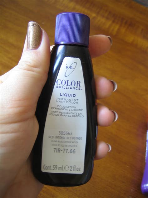 In 20 to 40 minutes ion color brilliance™ brights deposits color on. Bower of Blisse: Review and tips: Ion Color Brilliance ...