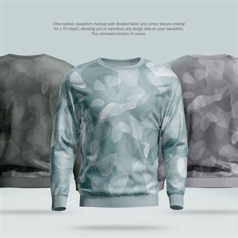 Download Sweatshirt Animated Mockup in Apparel Mockups on Yellow Images Creative Store