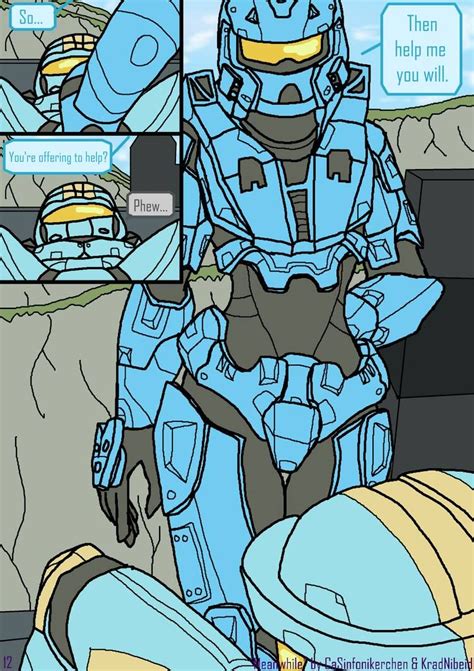 Meanwhile Pg By Kradnibeid On Deviantart Red Vs Blue Characters Red Vs Blue Halo Funny