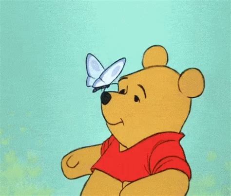 Winnie The Pooh Butterfly Gif Winniethepooh Pooh Butterfly Discover