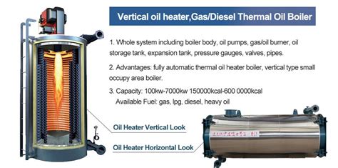 Vertical Oil Heaterthermal Oil Heatervertical Thermal Oil Boiler