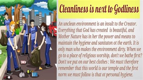 🌷 Cleanliness Is Next To Godliness Expansion ‘cleanliness Is Next To