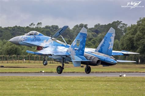 Flickrpwlzshy Sukhoi Su 27p Flanker 58 Blue Ukrainian