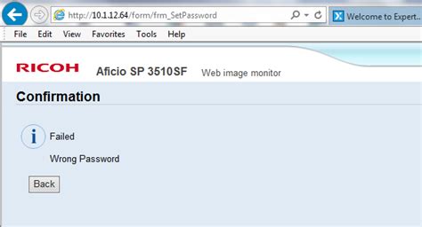 Just setting up a new ricoh copier. Solved: Ricoh Aficio 3510 default password | Experts Exchange