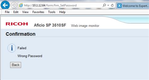 It took a while and a phone call to professional the fact emea is there what is the default password for ricoh web image monitor? Solved: Ricoh Aficio 3510 default password | Experts Exchange