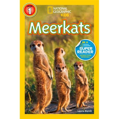 National Geographic Kids Super Readers Level 1 Meerkats Paperback