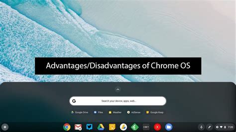 Advantages And Disadvantages Of Chrome Operating System It Release