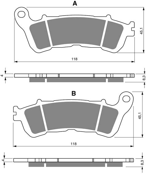 Brake Disc Pads Front L H Goldfren For 2007 Honda NT 700 V7 Deauville EBay