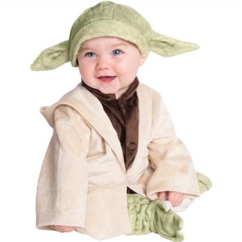 Rubies Ru7018052t Deluxe Yoda Baby Costume Toddler 2 4t 1 Harris Teeter