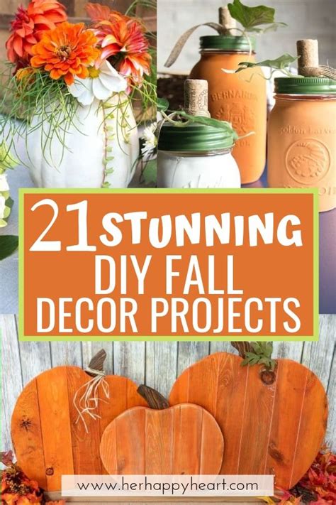 21 Beautiful Diy Fall Decor Projects And Crafts That Suit