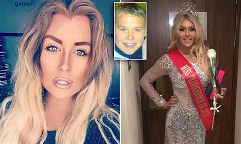 Miss Transgender Uk Reveals Men Have Spat At Her After Discovering She Was Born A Boy Daily
