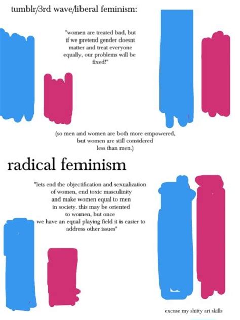 Liberal Feminism Vs Radical Feminism Libfem Radfem Radical Feminism Liberal Feminism Feminism