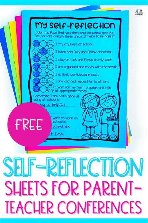 Student Self Reflection Freebie For Parent Teacher Conferences Artofit