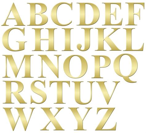Use the following steps to get. Alphabet Letters Gold Clip-art Free Stock Photo - Public ...