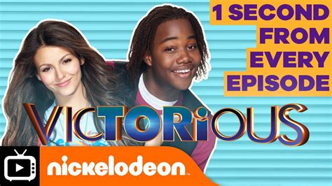 Victorious 1 Second From Every Episode Nickelodeon Uk Youtube