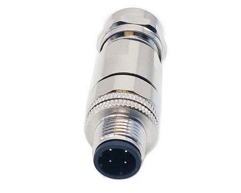 M12 D Coded Male Connector