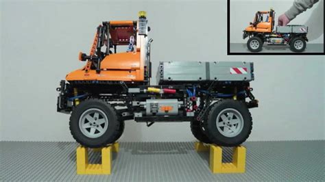 LEGO Technic 8110 Mercedes Benz Unimog U 400 Built In Stop Motion