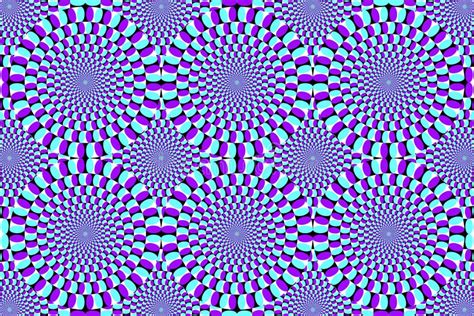 Anomalous Rotation Motion Illusion Stock Illustration Illustration Of