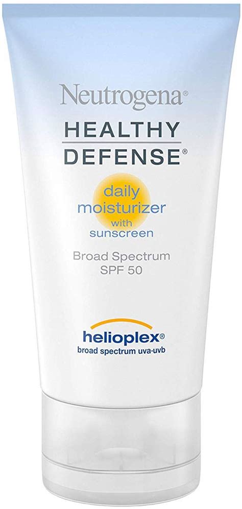 Neutrogena Healthy Defense Daily Moisturizer With Sunscreen Spf50