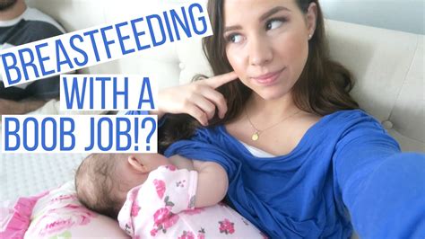 breastfeeding after a breast augmentation what you need to know hayley paige vlogs youtube