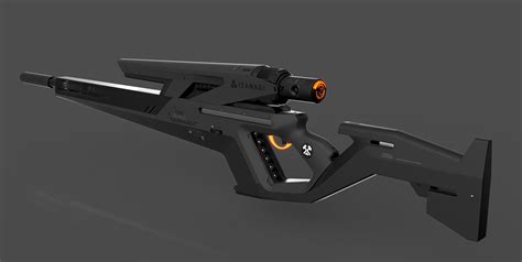 Sniper Render F By Aberiu Deviantart Com On Deviantart Weapons Futuristic Sniper Rifle