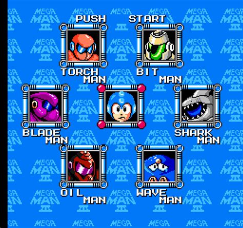 Mega Man 3 Dos Stage Select Nes Styled Alt By Geno2925 On Deviantart