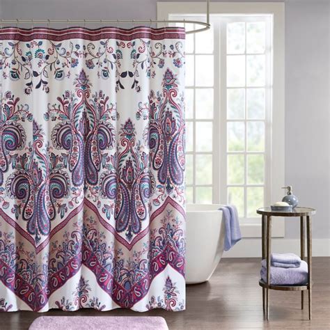 View A Larger Version Of This Product Image Purple Shower Curtain