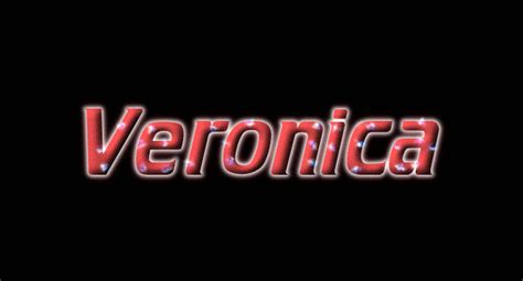 Veronica Logo Herramienta De Diseño De Nombres Gratis De Flaming Text