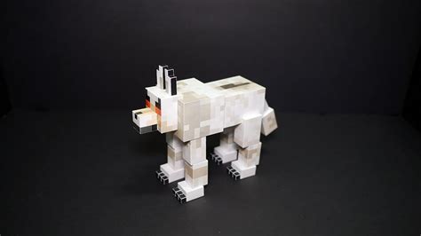 minecraft papercraft wolf
