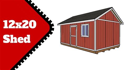33 Storage Shed Plans 12x20 Png Wood Working 101