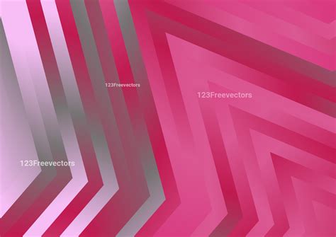Abstract Geometric Pink And Grey Background
