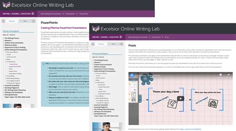 Creating Effective Class Presentations Using The Excelsior Owl