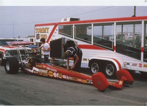 Tommy Ivo And Nationwise Rod Shop Aafd And Trailer Amazing 8x12 Drag