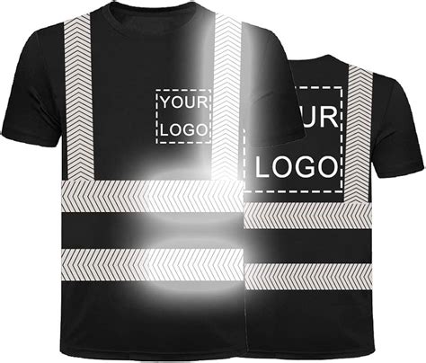 Hi Vis T Shirt With Reflective Strip High Visibility Safety