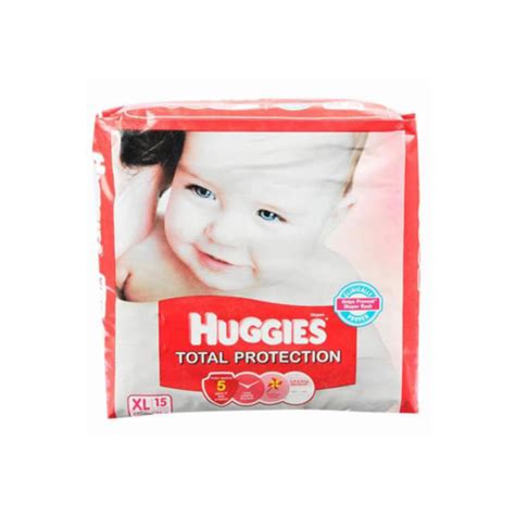 Huggies Total Protection Xl Diapers 15s Medpick