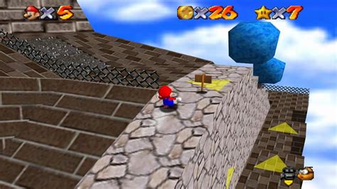 Super Mario 64 Walkthrough Course 2 Whomps Fortress Youtube