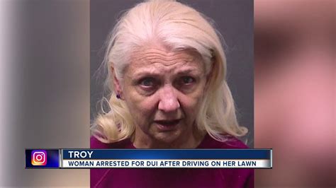 Police Catch 69 Year Old Woman With Drinking And Driving Record Driving On Lawn Youtube