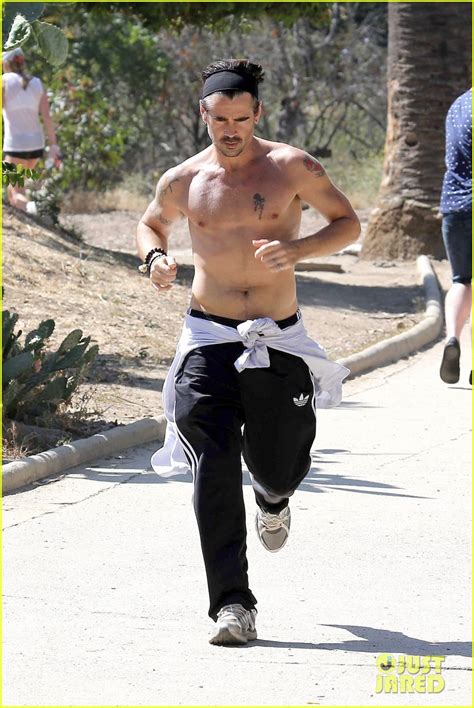 Colin Farrell Shirtless Run In Hollywood Photo Colin Farrell Shirtless Photos