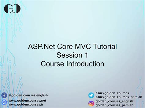 ASP NET Core MVC Tutorial Introduction Session