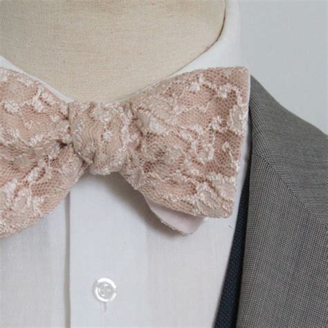 Lace Bow Tie Etsy