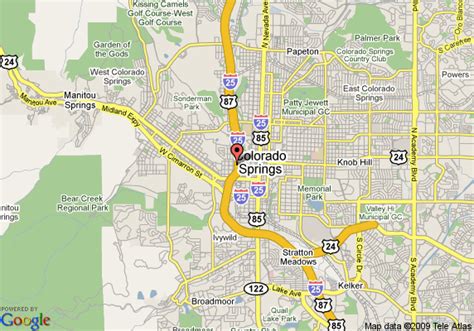 Welcome to the city of colorado springs interactive map gallery. Map of Quality Suites Downtown, Colorado Springs