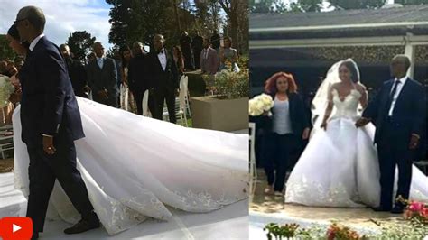 Minnie Dlaminis White Wedding Part 2 Becoming Mrs Jones