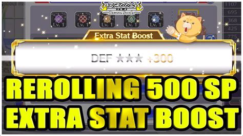 Extra Stat Boost Reroll Can We Get Sp Bleach Brave Souls