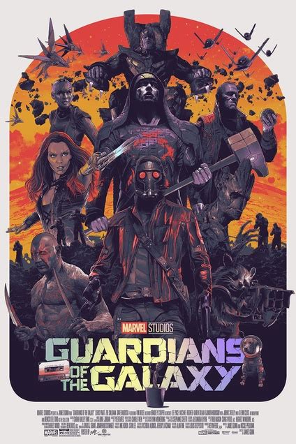 Guardians Of The Galaxy Poster Movie Posters Limited Runs