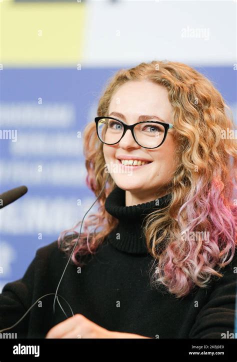 Actress Olga Shkabarnya Attend The Dau Natasha Press Conference During Th Berlinale