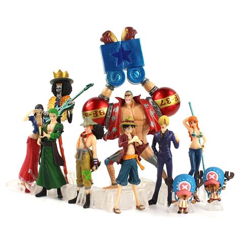 10pcsset One Piece Action Figure Set One Piece Merchandise Up To