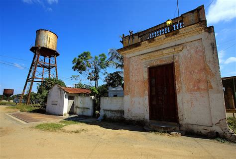 Water Towers In Cruces Cienfuegos Province Cuba Robin