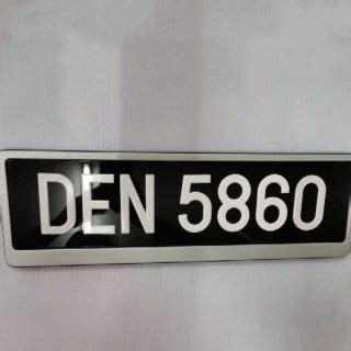 Plat terkini (running number jpj) setiap negeri kini untuk tahun 2019? NUMBER PLATE KERETA (SAIZ UKURAN JPJ) CODE:(B) | Shopee ...