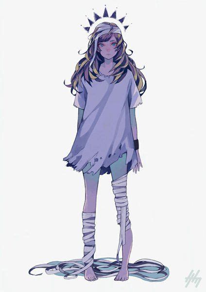 anime picture 727x1029 with original nanakawa nanasoon long hair single tall image looking at